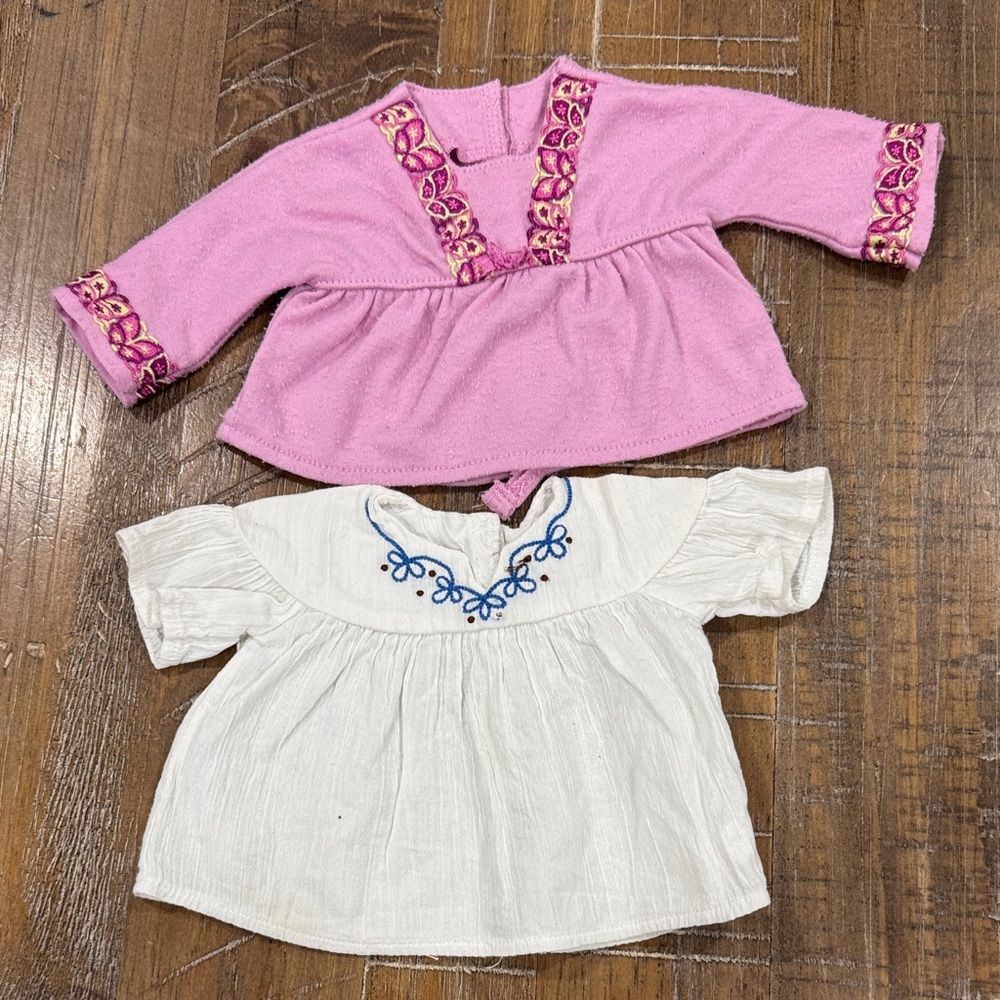 American Girl Julie Albright doll ‎ pajama top and peasant blouse